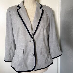 Women’s JCP Light Gray short sleeve Blazer